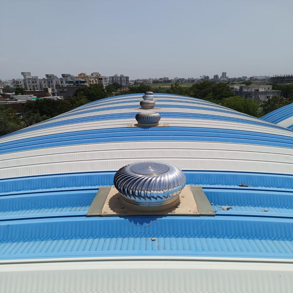 Exhaust Air Ventilator - Color: Sliver