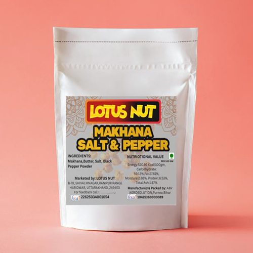 Salt And Pepper Makhana
