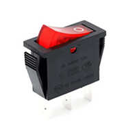 Rocker Switch 16A Illumiated SPDT