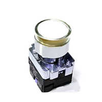 Luminious Push Button White