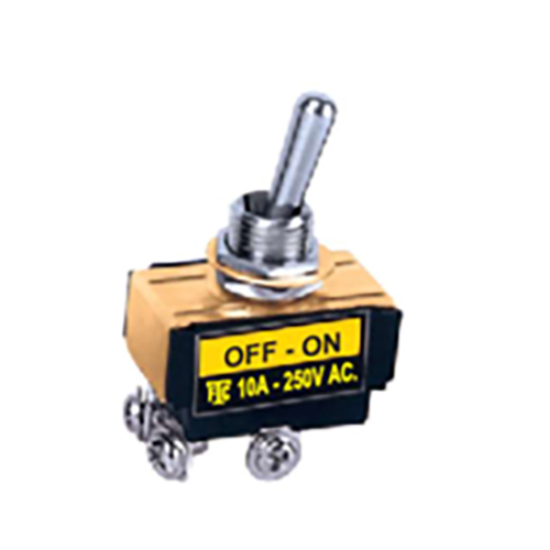 Toggle Switch T106 DPST ON-OFF-10A