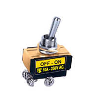 Toggle Switch T106 DPST ON-OFF-10A