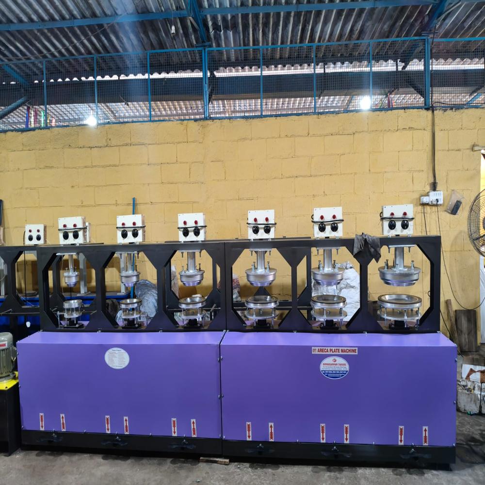 6 Die Pakku Mattai Plate Making Machine Tamil nadu