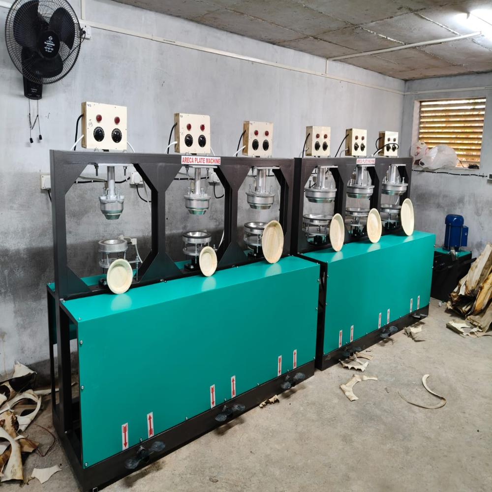 6 Die Pakku Mattai Plate Making Machine Tamil nadu