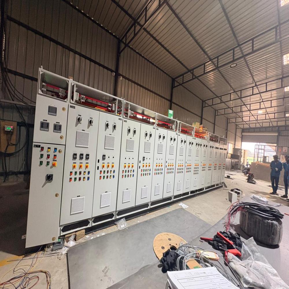 415v Vfd Electric Control Panel - Cover Material: Mild Steel