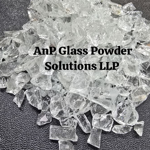 6mm Clear Recycled Glass Cullet Scrap