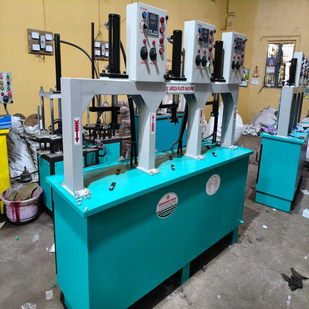 areca leaf plate making machine manufactures