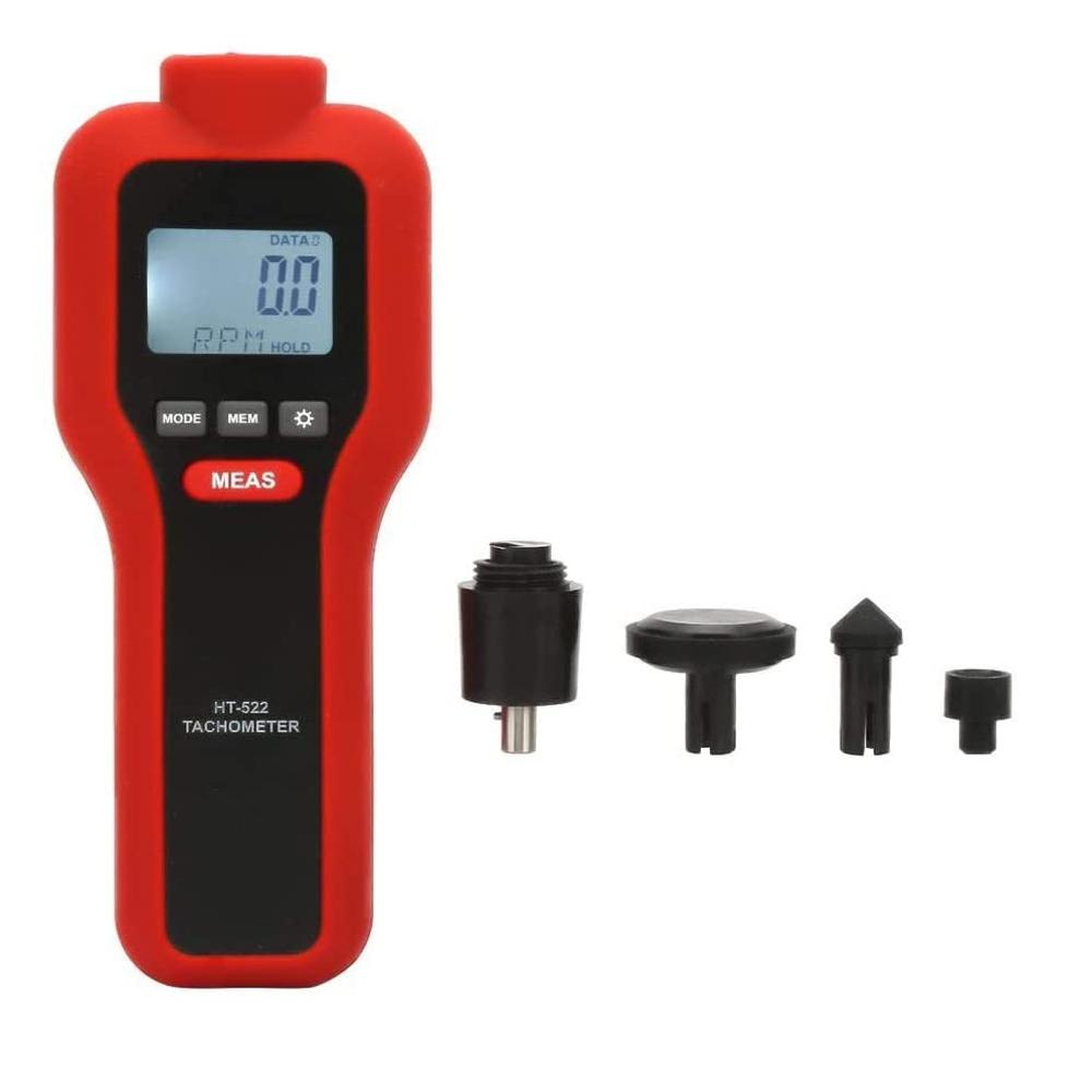 True Sense Digital Contact/Non-Contact Tachometer, HT-522