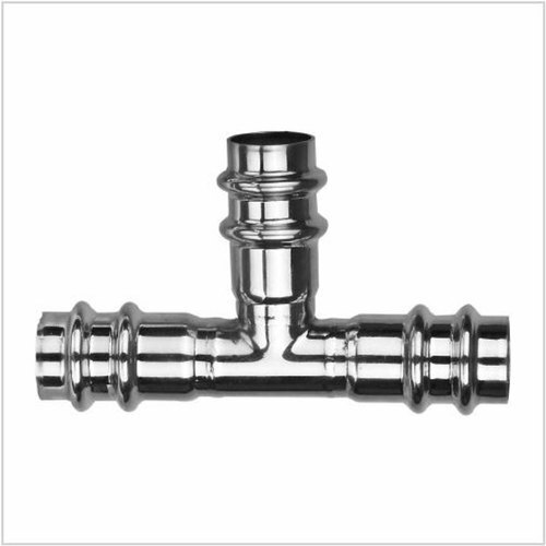 Stainless Steel Double Press Tee 15Mm For Plumbing Pipe Material Grade 316L 175