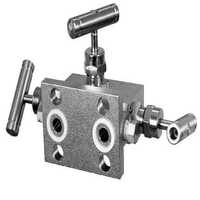 Stainless Steel Three Valve Manifold 028