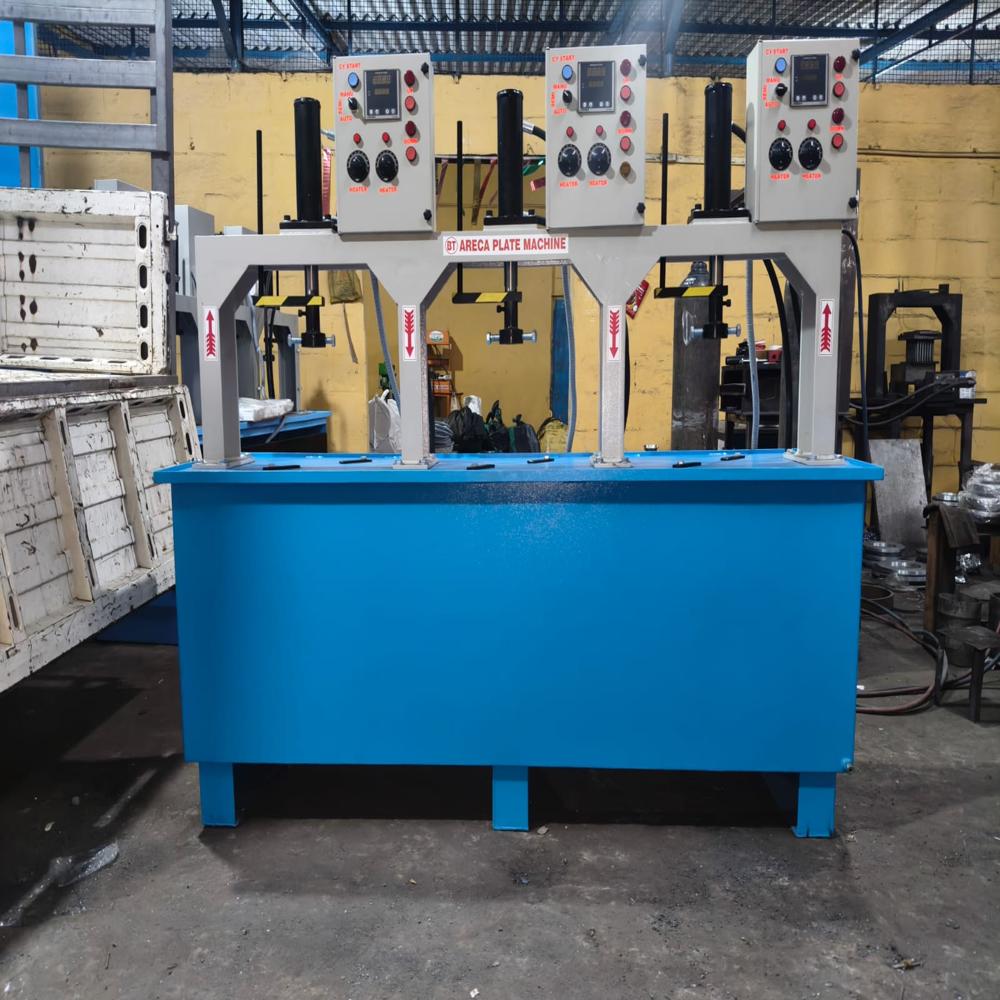 areca leaf plates manufacturing machine