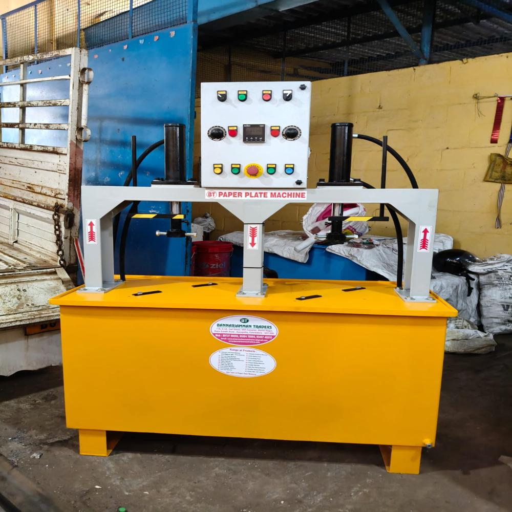 cost of paper plate making machine