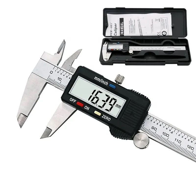 True Sense 150mm Digital LCD Vernier Caliper 6 Inch, VC-01