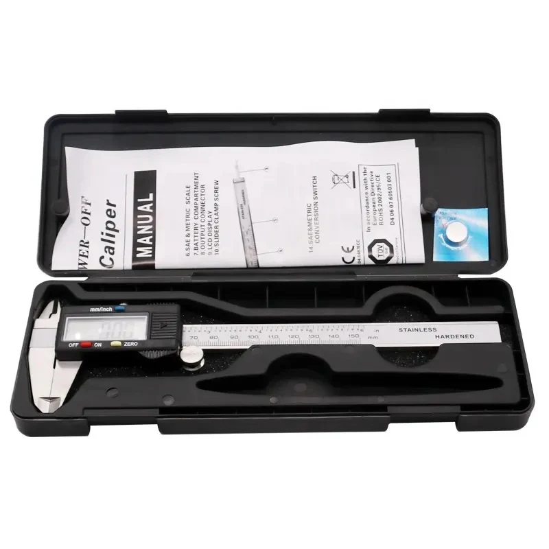 True Sense 150mm Digital LCD Vernier Caliper 6 Inch, VC-01