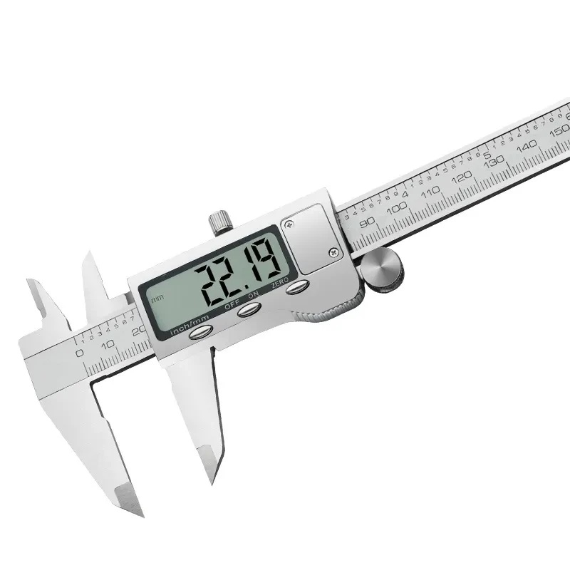 True Sense Digital Vernier Caliper, Stainless Steel Caliper Measuring Tool, VC-01A