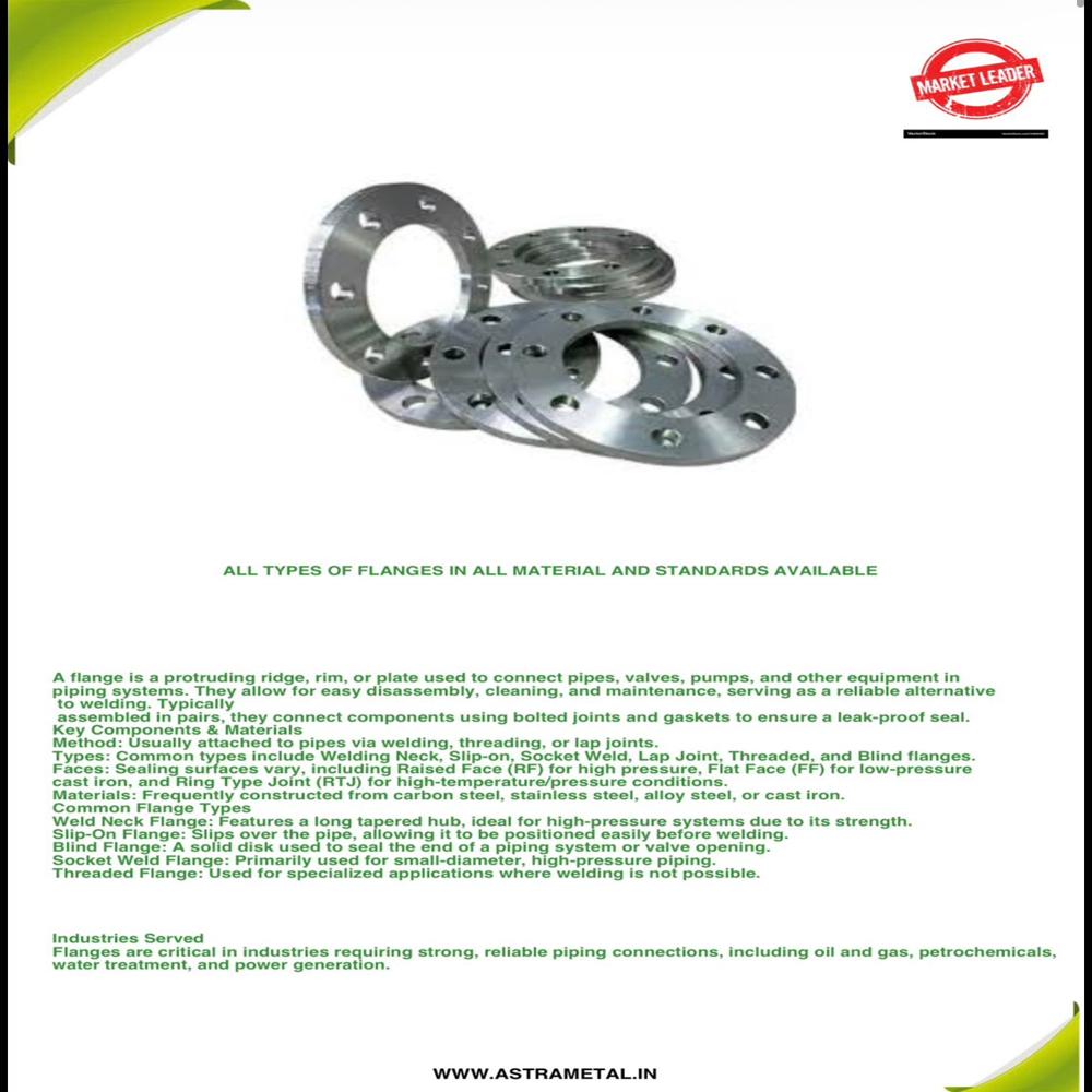 Stainless Steel Weld Neck Flanges