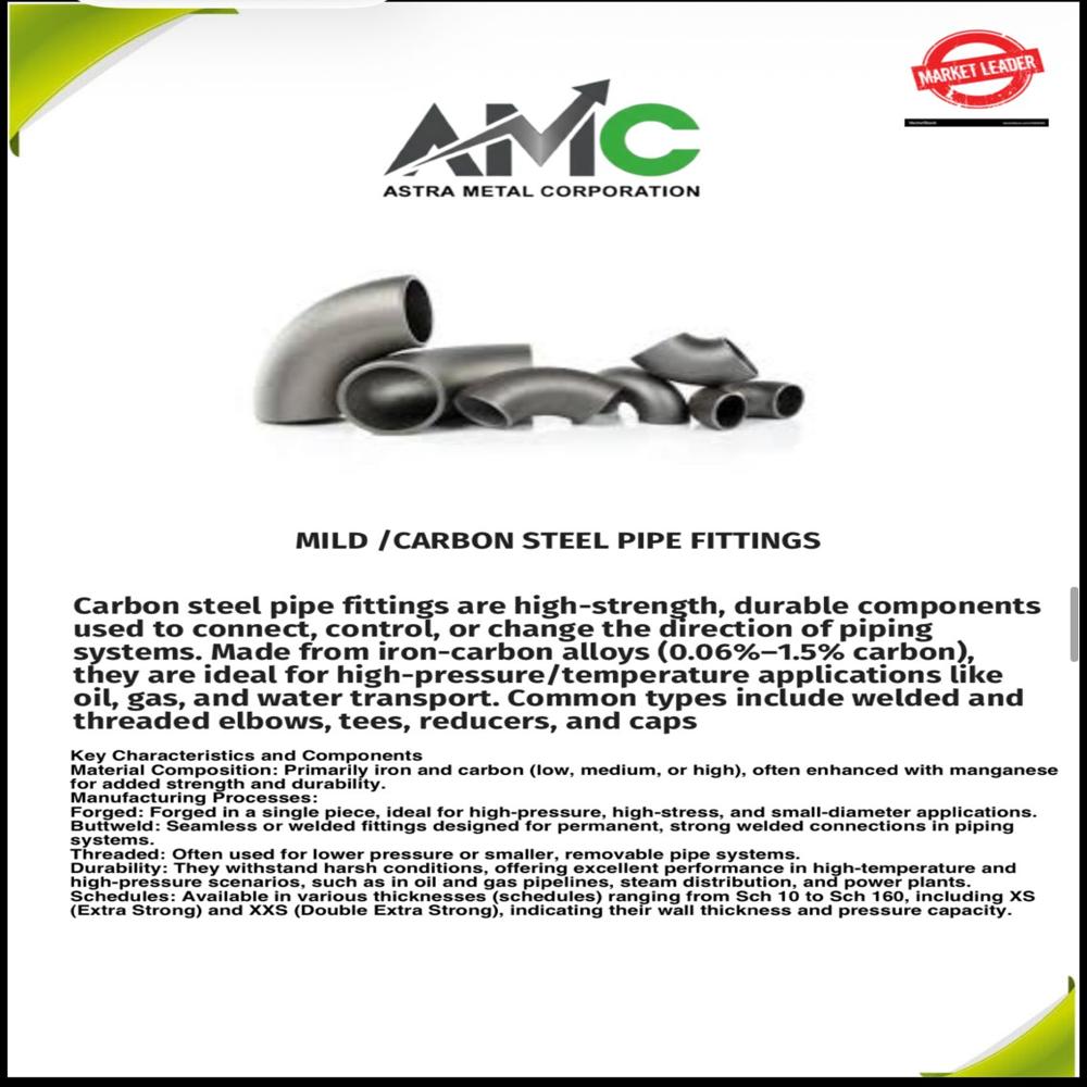 Carbon Steel Butt Weld Fittings