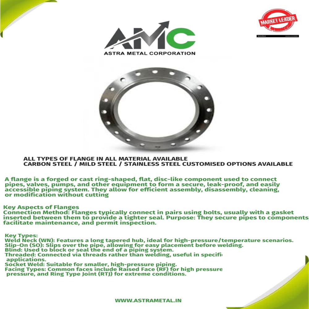 Carbon Steel Weld Neck Rtj Flanges - Application: Oil & Gas