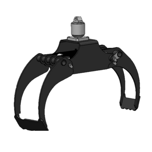 Log Grapple Attachment - Color: Black