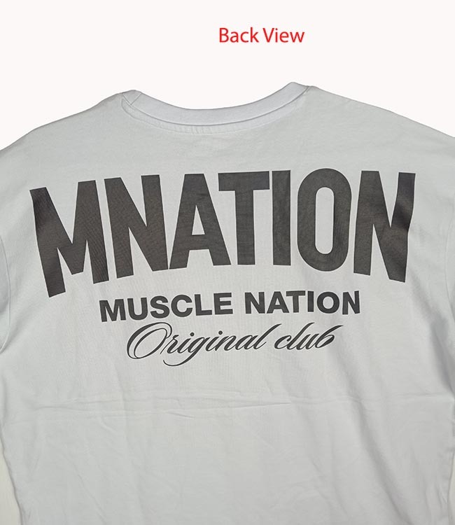 M11550 Muscle Nation Mens Oversized Fit T-Shirts
