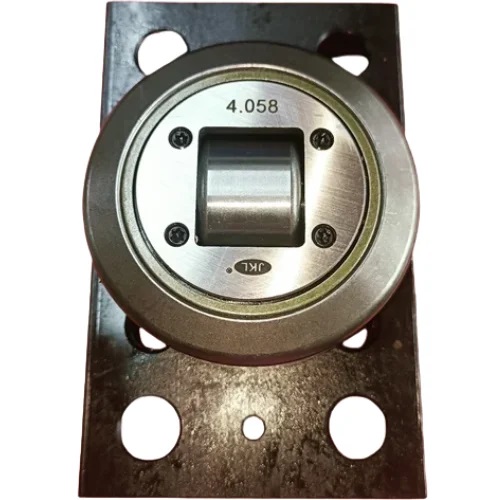 4.058 With Rectangular Plate-Combine Bearing - High-Grade Steel, 150x100 mm Plate, Zinc Plated, Sealed Design, 4200 kg Load Rating