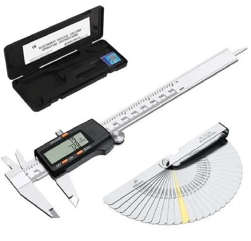 True Sense Stainless Steel Digital Vernier Caliper 0-200mm / 8 Inch, VC-04
