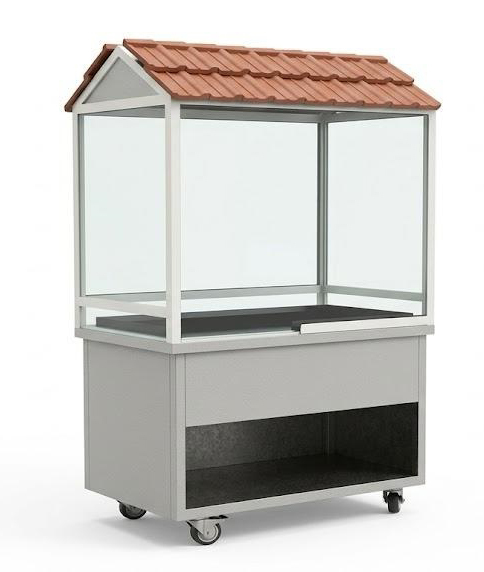 Barbeque Display Counter