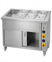 Ss Hot Bain Marie With Hot Case Counter