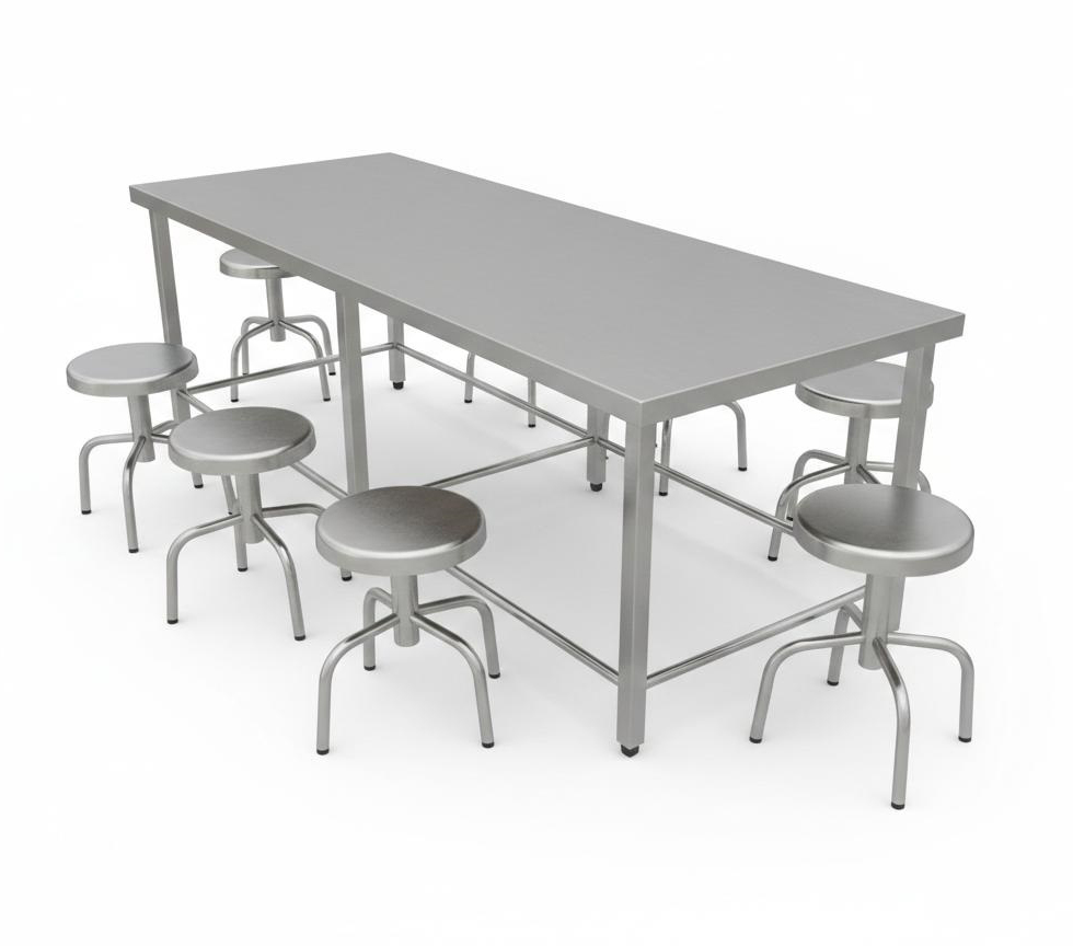 SS Dining Table