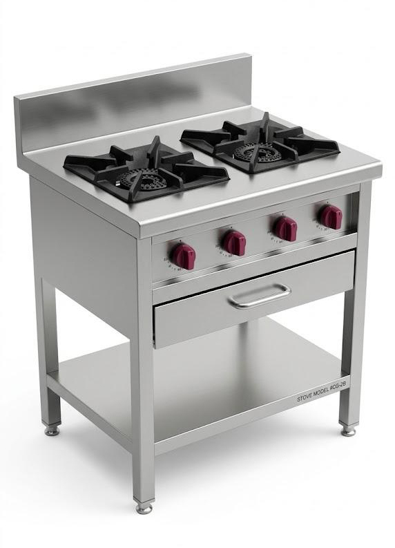 Stainless Steel Gas Range
