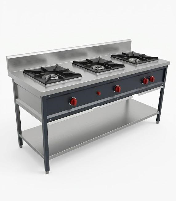 Three Burner Gas Range