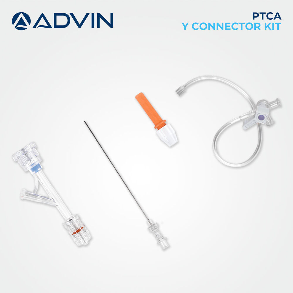 Ptca Y Connector Kit - Manual Operation, Single Handed Design | Clean And Fast Insertion With Hemostatic Valve And Integrated Valve Opener