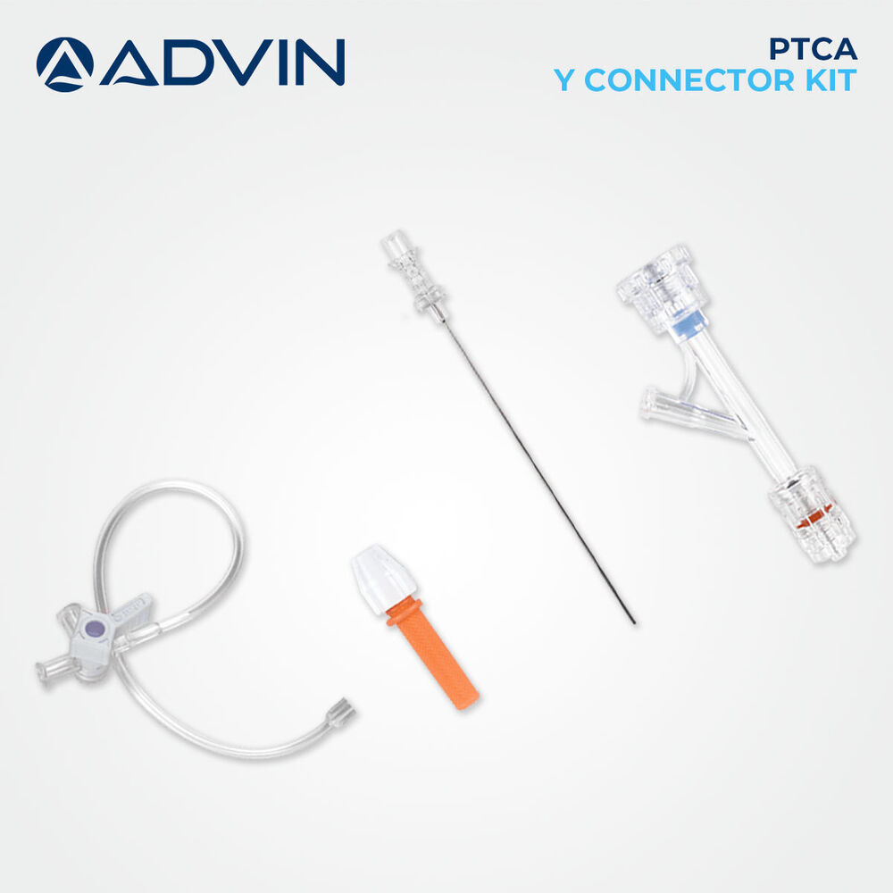 Ptca Y Connector Kit - Manual Operation, Single Handed Design | Clean And Fast Insertion With Hemostatic Valve And Integrated Valve Opener