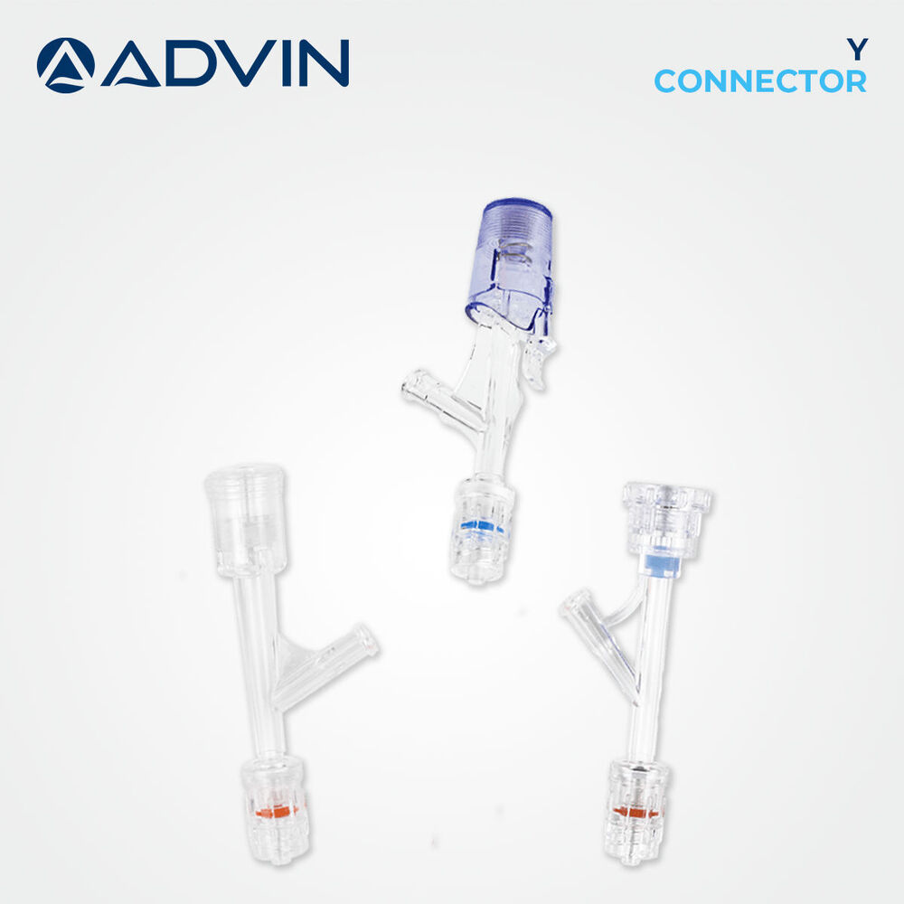 Ptca Y Connector - Manual Operation | Single-handed Insertion Device With Hemostatic Valve, Integrated Valve Opener, And Push-pull System
