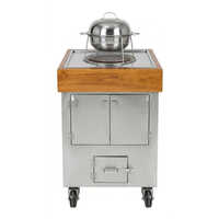 SS Tandoor With Marble