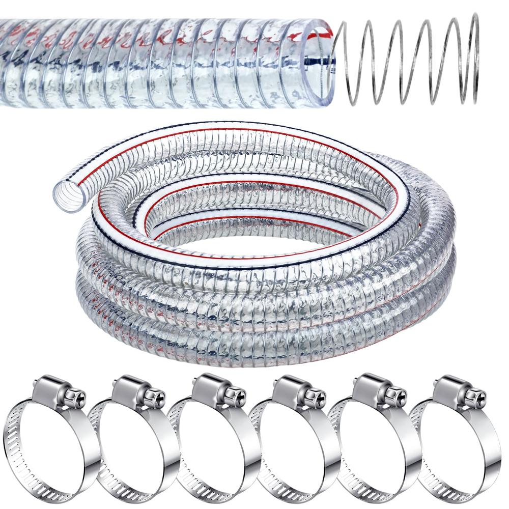 Food Grade PVC Steel Wire Reinforced Hose