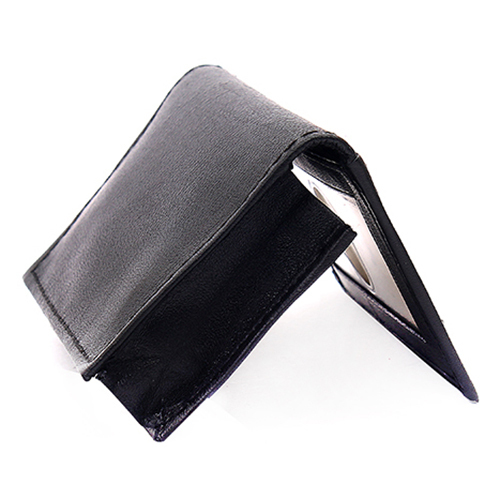 70BK Leather Card Holder