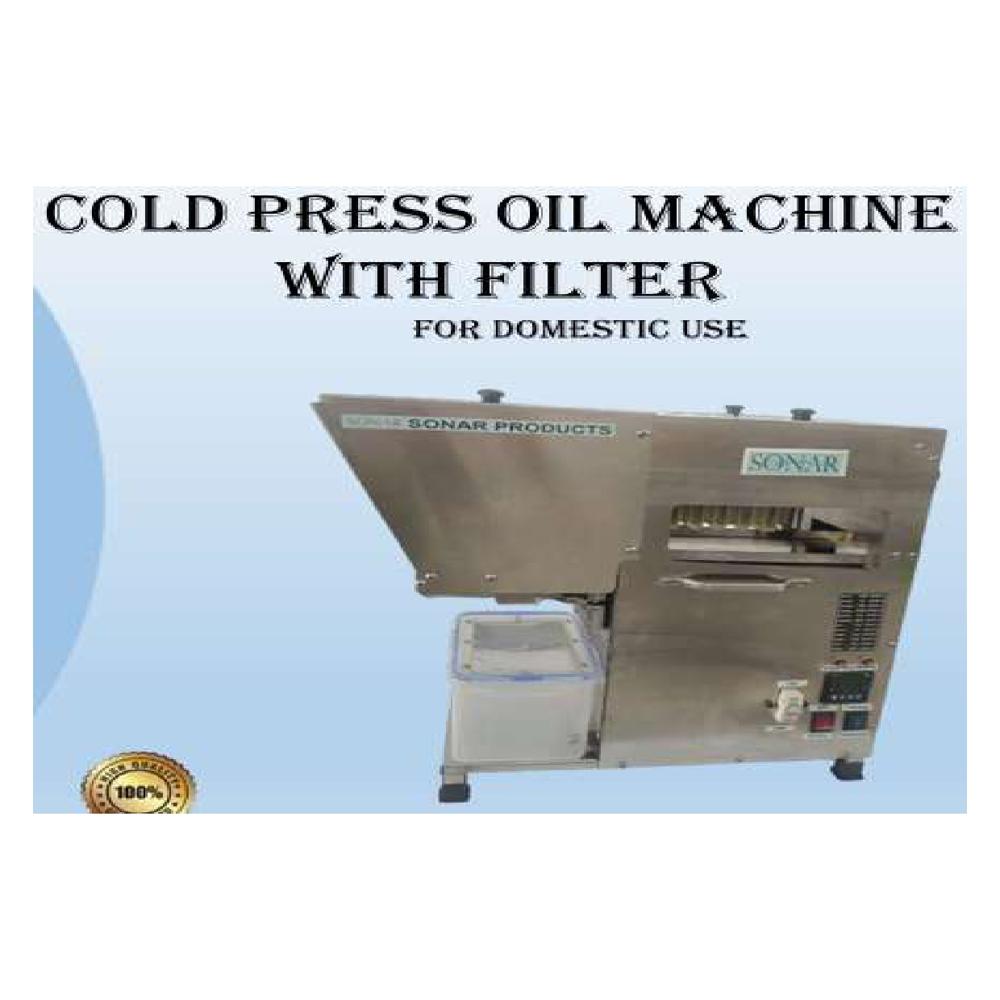 Cold Press Oil Machine With Filter Sa 2015 - Accuracy: 5 Plate Gm