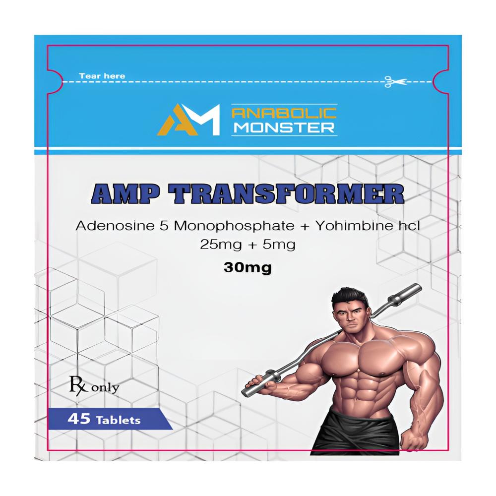 ANABOLIC MONSTER AMP TRANSFORMER, 45 TABS