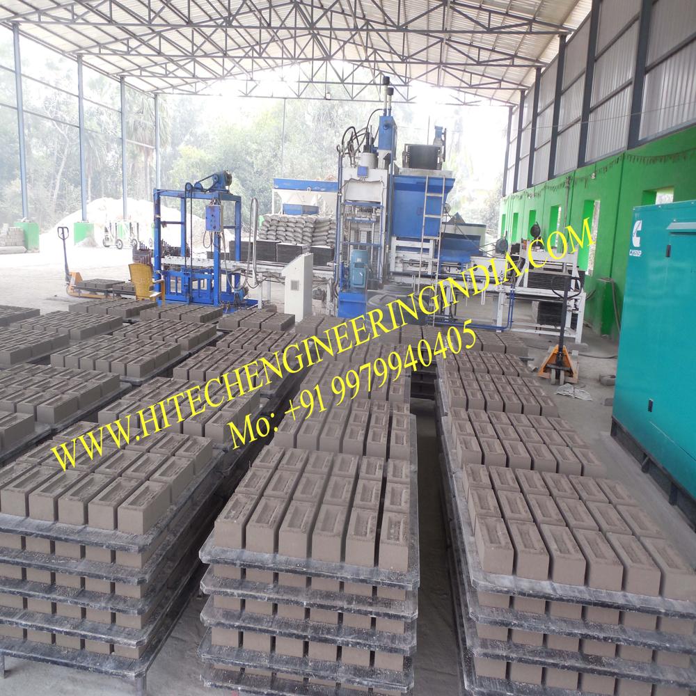 high pressure fly ash brick machine