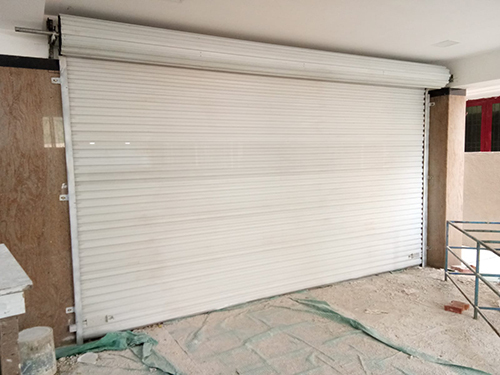 Motorized Steel Rolling Shutter