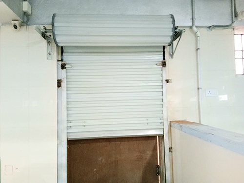 White Color Coated Rolling Shutter