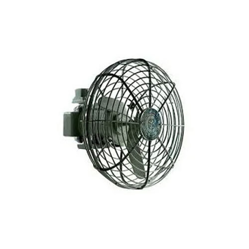 Flameproof Wall Mounting Fans - Aluminum, 12-24 Inch Size | High Speed, 240 / 415 Volts Ac, Warranty Included, Water Absorption Resistant