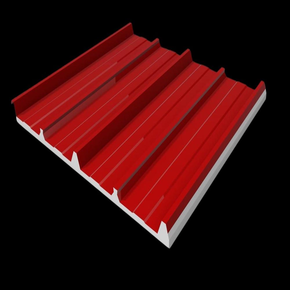 Puf Roof Panel - Coating Type: Ppgi (polyester/pu Coated Steel Sheet)
