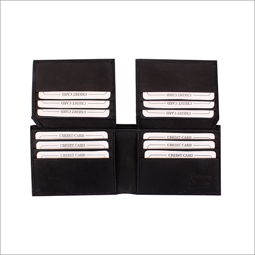 590BK Mens Leather Wallet