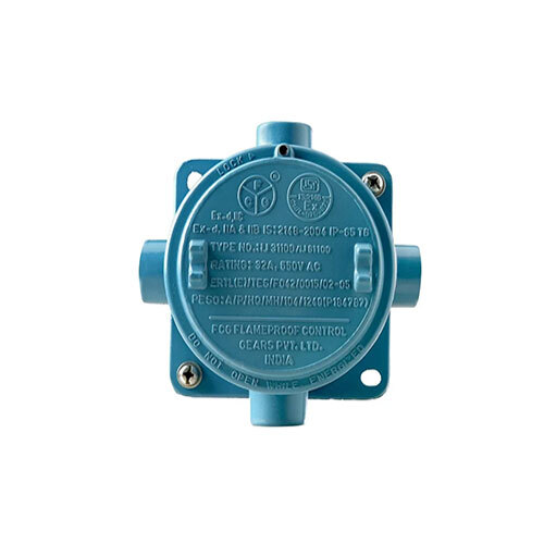 Flameproof Junction Box - Stainless Steel, 440 Vac Volt | Flameproof Design, No Water Absorption, Includes Warranty
