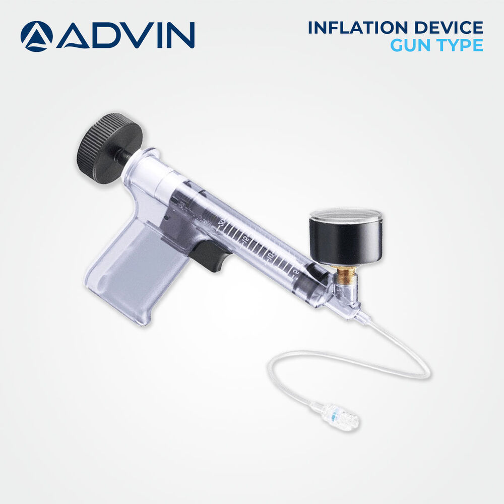 Inflation Device - Gun Type | Ergonomic Design, High-pressure Capability, High-precision Pressure Gauge, User-friendly Trigger Mechanism
