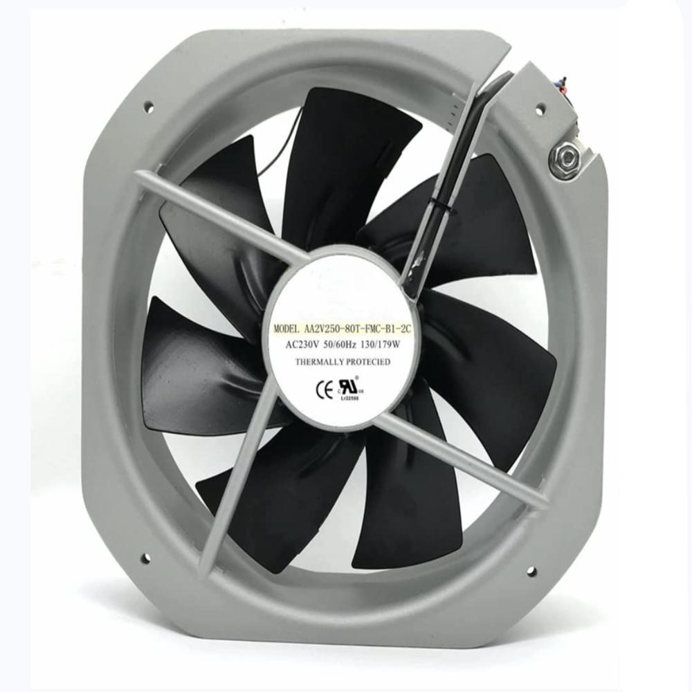 SHYUAN YA AA2V250-80T-FMC-B1-2C 230V AC 50/60Hz 130/179W 28080mm Cooling Fan (METAL)