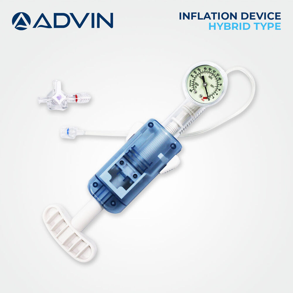 Inflation Device Advin - Durable Inflation Device For Endoscopy Dilation | Consistent Pressure Output For Reliable Performance