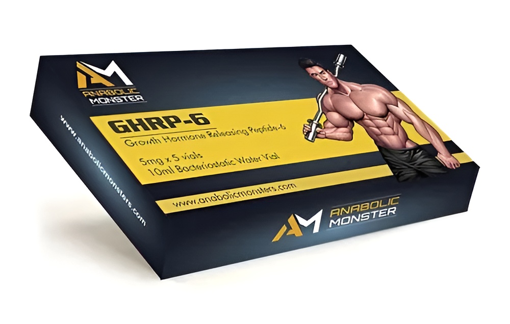 ANABOLIC MONSTER GHRP6, 5MG X 5 VIALS